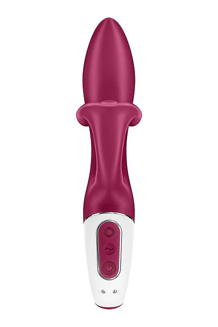 Вібратор-кролик із потрійним відростком Satisfyer Embrace me Berry, 2 мотори, діаметр 3,6 см Sex Aura Київ - фото 5