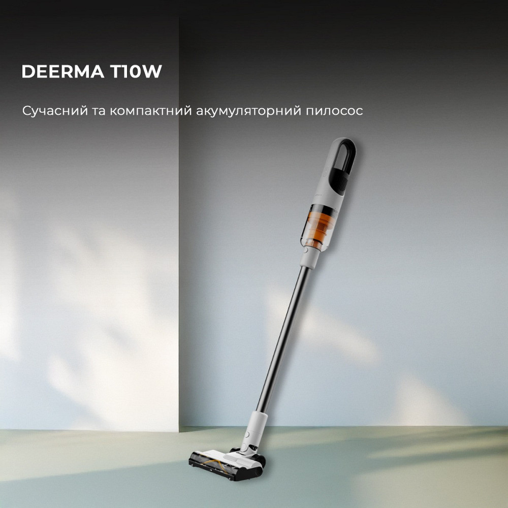 Акумуляторний пилосос Deerma T10W (DEM-T10W) ( Білий ) Харьков - изображение 12
