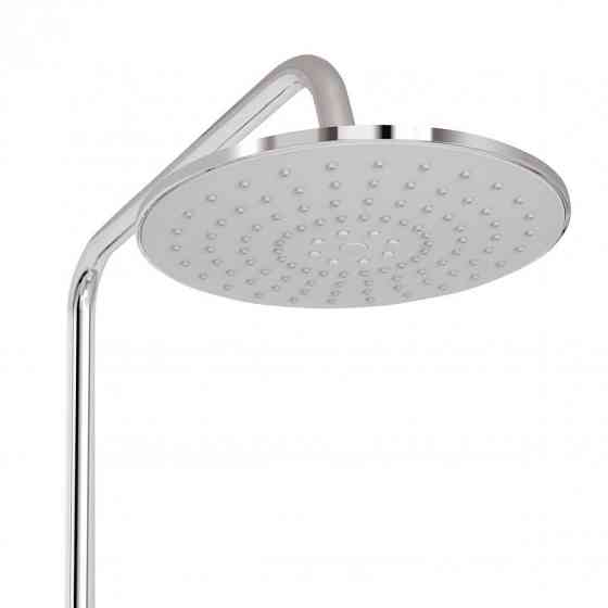 Душевая система универсальная Lidz Latwa 1030 Chrome на три потребителя (с изливом) из цинка Харьков