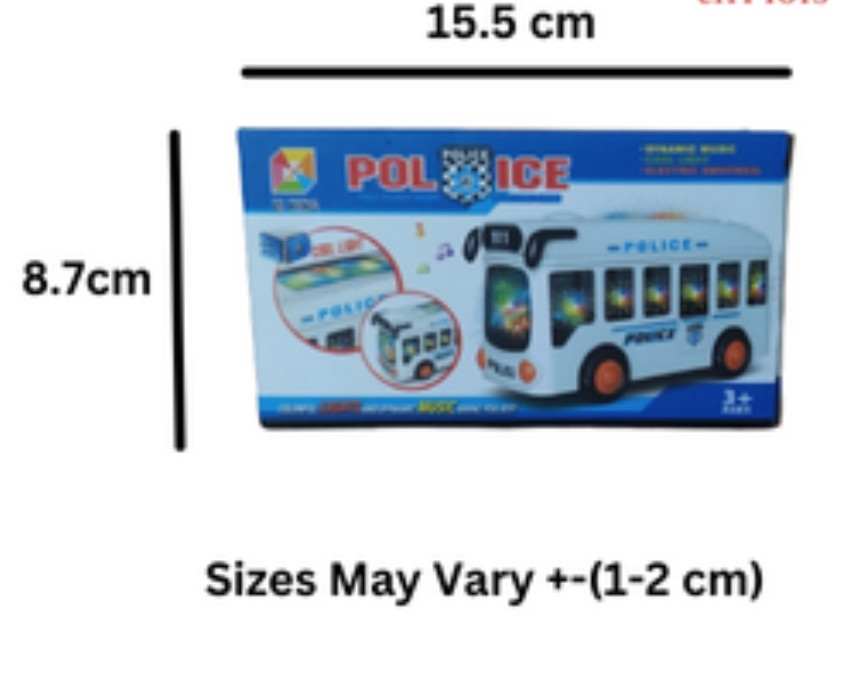 Детский игрушечный автобус полиции со звуковыми и световыми эффектами Киев - изображение 3