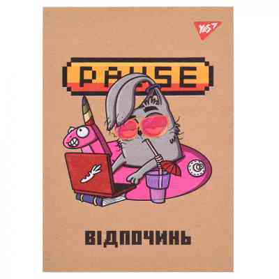 Блокнот Yes Urban animals В6 80 листов клетка (151997) Винница