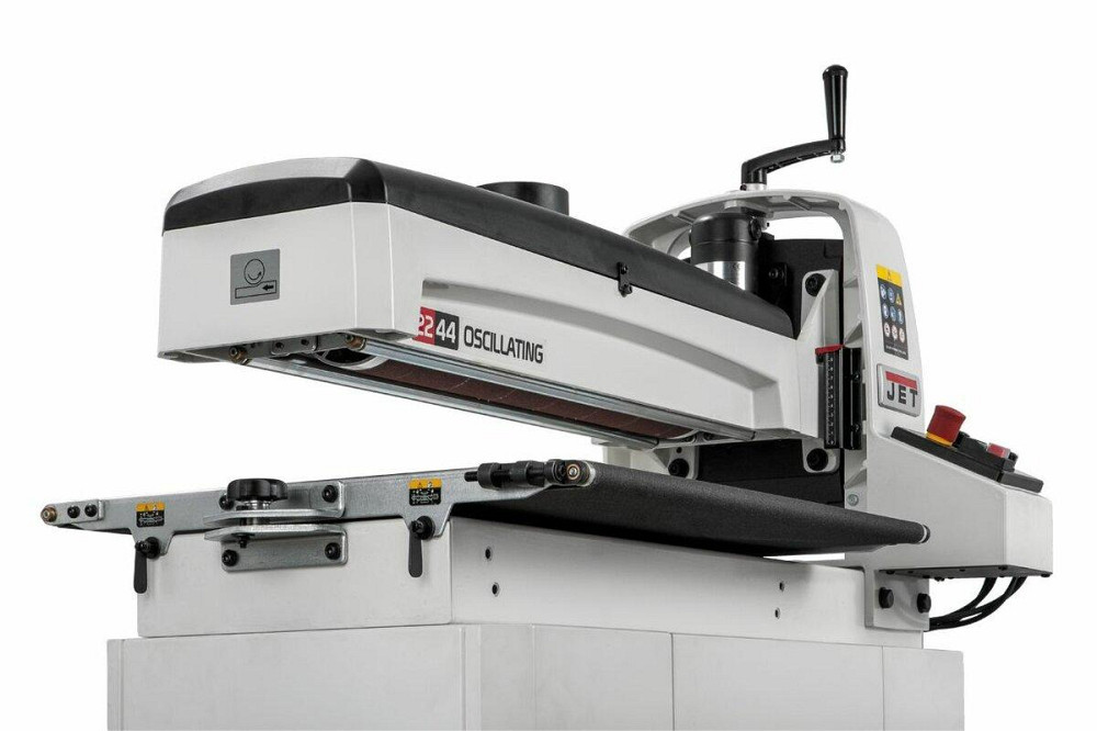 Шліфувальний барабанний верстат JET JWDS-2244OSC-M з осциляцією 230В, 2,3(1,3)кВт, стрічка 75мм (2М) Одеса - фото 5