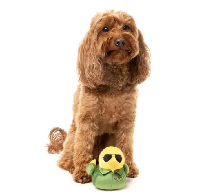 М'яка іграшка для собак FuzzYard Качечка Гус S Луцк - изображение 4