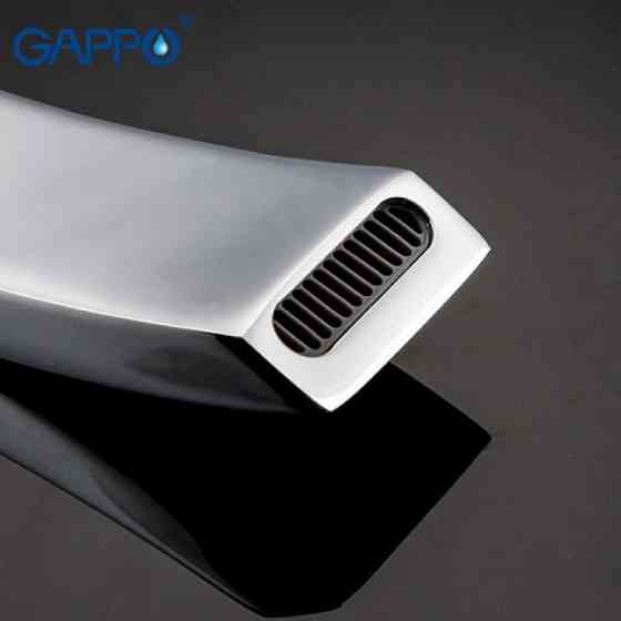 Змішувач для умивальника настінний GAPPO G1007-2, хром Київ