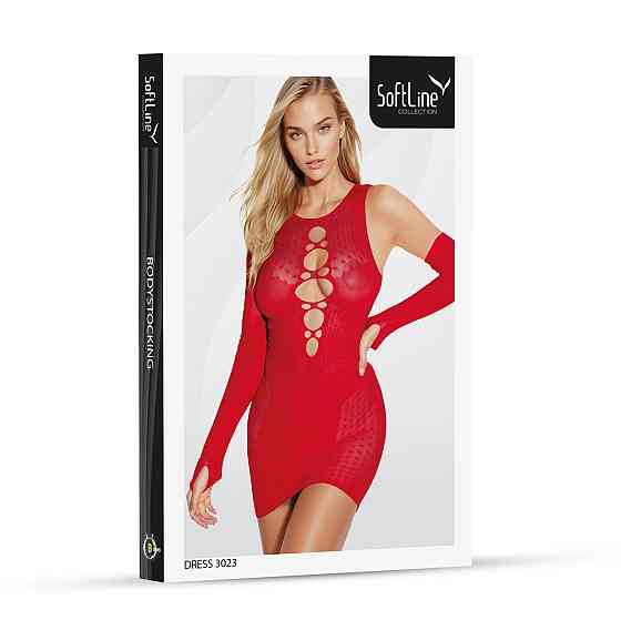 Плаття - Dress 3023, red - One Size Sex Aura Київ