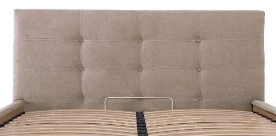 Кровать Manchester Comfort 120 х 190 см Мисти Mocco С подъемным механизмом и нишей для белья Мокко Киев