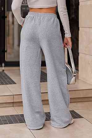 Теплі жіночі штани палаццо "Gait" | Норма і батал Сірий, 54-56 Київ