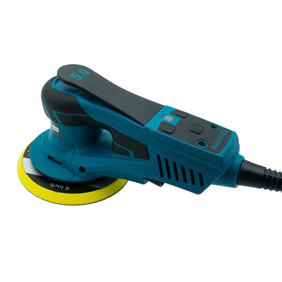 Потужна ексцентрикова шліфувальна машина PROFI-TEC PEGM150-5 BRUSHLESS : 400 Вт, розмір підошви 150 мм Київ