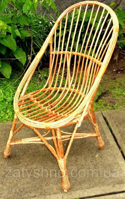 Балкоонное плетеное кресло из лозы Киев - изображение 3