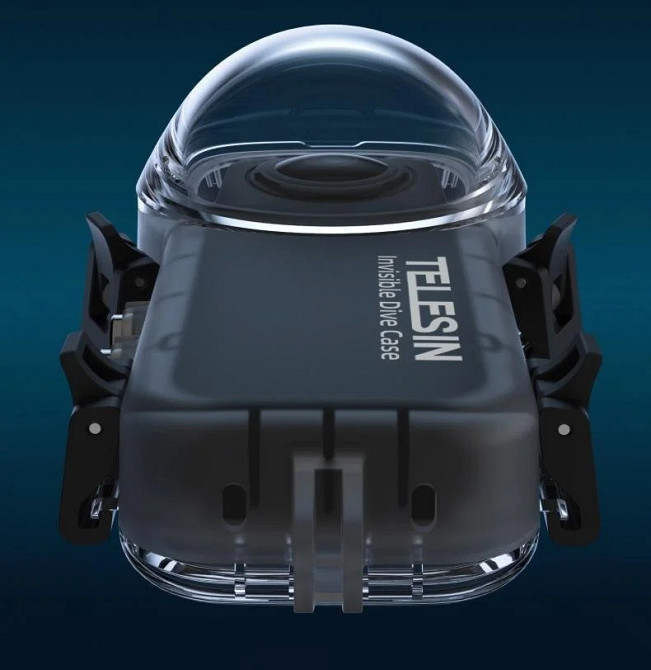 Аквабокс Insta360 X4 защитный бокс 50м Telesin S4-WTP-08-TIS Киев - изображение 3