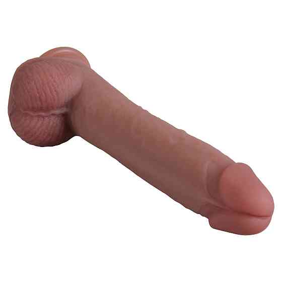 Фалоімітатор - Erospace Natural Play Silicone Dildo D3, 24 см Sex Aura Київ