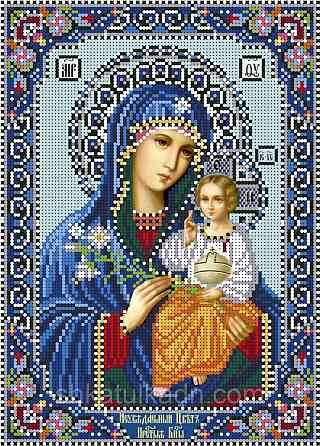 Схема для вишивки бісером Нев'янучій цвіт Дніпро