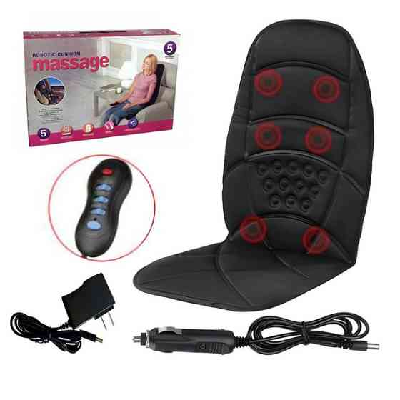 Масажна накидка на крісло CUSHION HL-889 з підігрівом та пультом управління GD-45 Івано-Франківськ