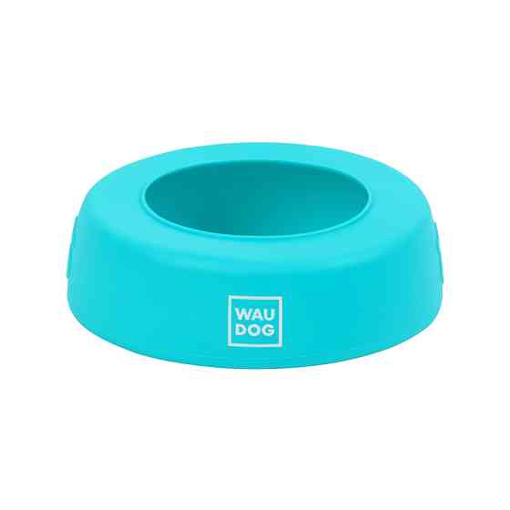 Миска-непроливайка WAUDOG Silicone, 750 мл блакитний Коломыя
