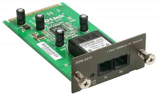Модуль D-Link DEM-201F для комутаторів DES-3018/3026 (1 порт 100Base-FX) Вінниця