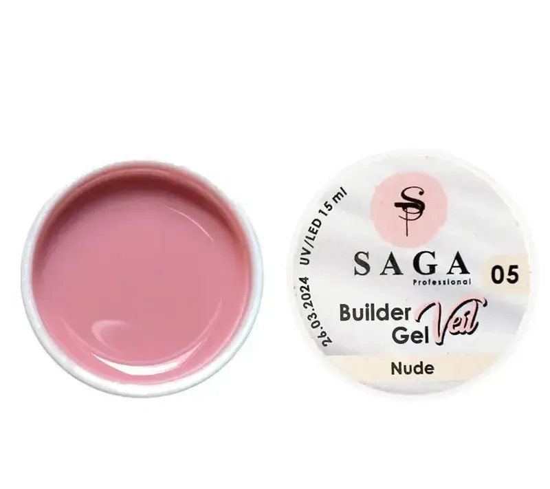 Гель для нарощування Saga Veil Gel 05 Київ - фото 2