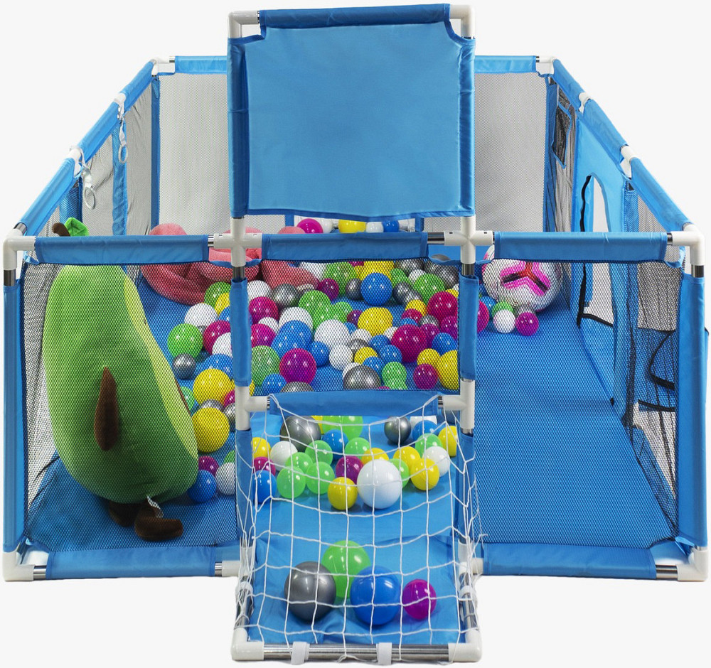 Дитячий манеж блакитний 180×120см Diego Київ - фото 7