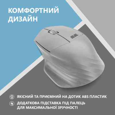 Мышка 2E MF280 Silent Wireless/Bluetooth Gray (2E-MF280WGR) Винница
