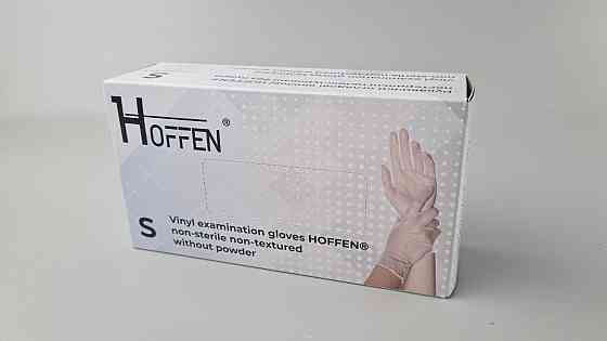 Перчатки Винил прозрачные (100шт) размер S 