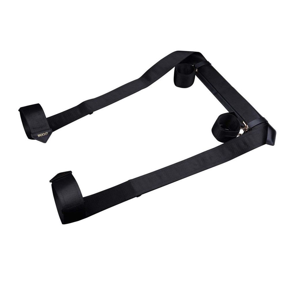 Фіксатори рук і ніг для ліжка LOCKINK BDSM Adjustable Bed Restraint Kit Sex Aura Київ - фото 7