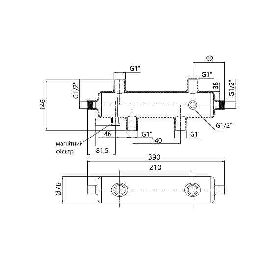 Гідрострілка Thermo Alliance Forte 1" 50 кВт SF29350 Київ