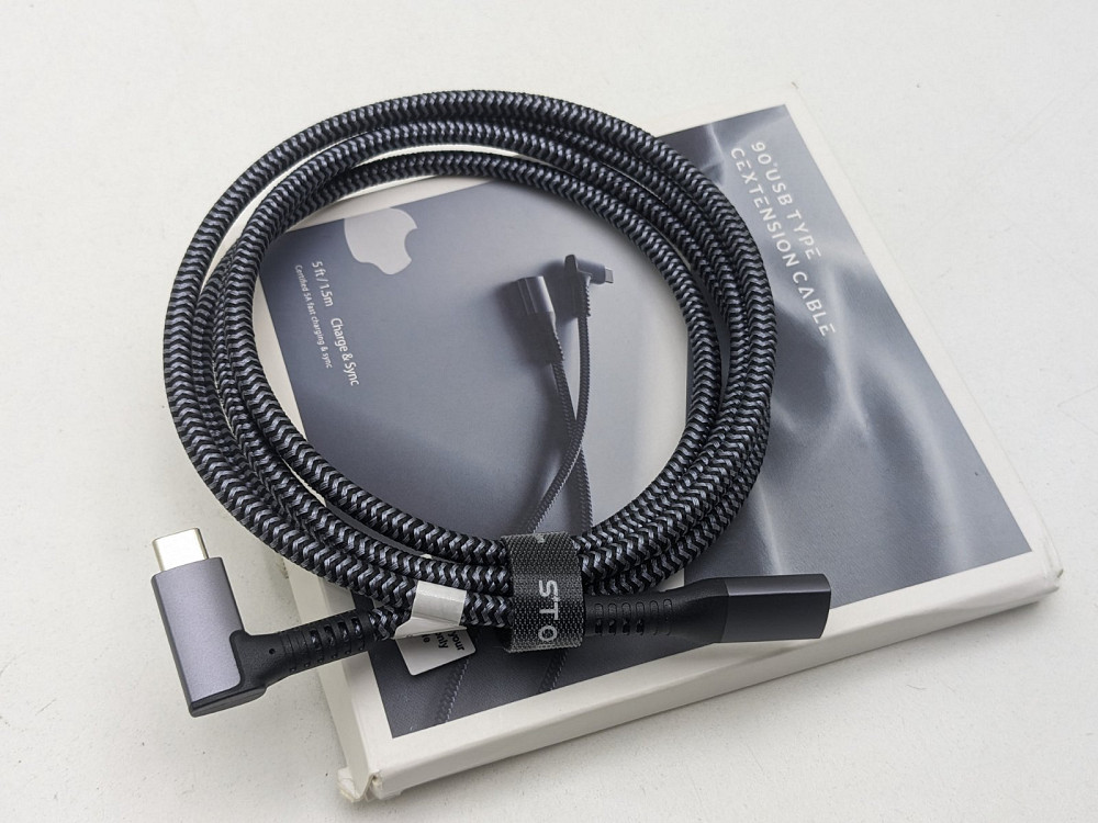 Кабель подовжувач Stouchi Type C 1.5м Луцьк - фото 1