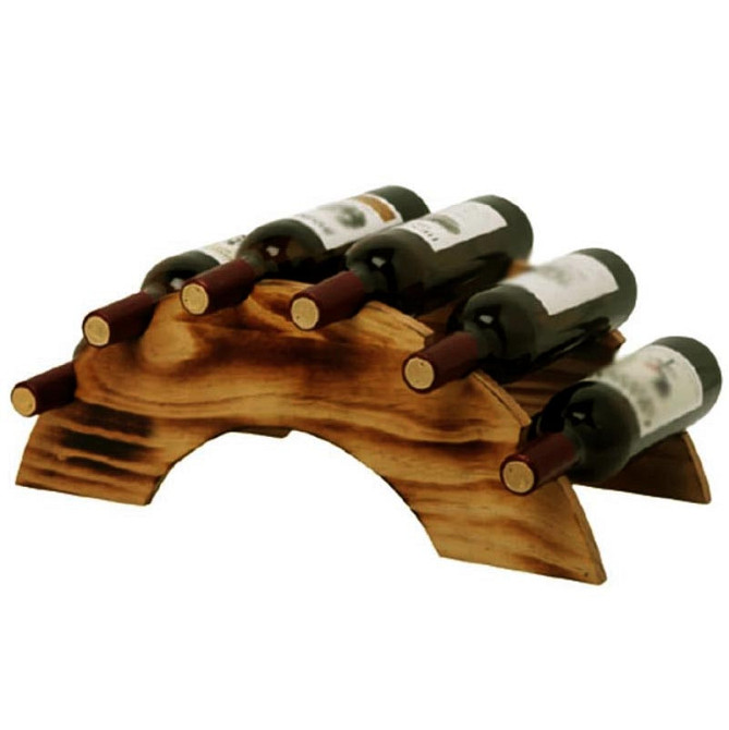 Настільна винна полиця "Енслі 6" трюфель Миколаїв - фото 1