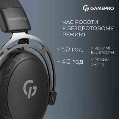 Наушники GamePro Asgard Skald 4-Mode Black (HSW160B) Винница