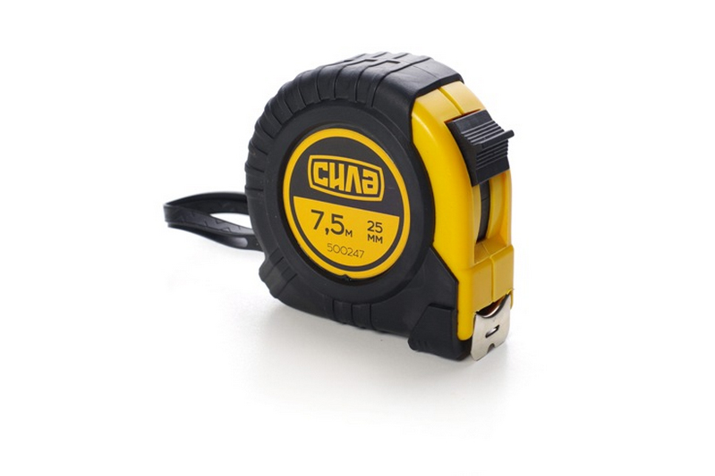 Рулетка обгумована 7.5м*25мм Стандарт Харків - фото 2