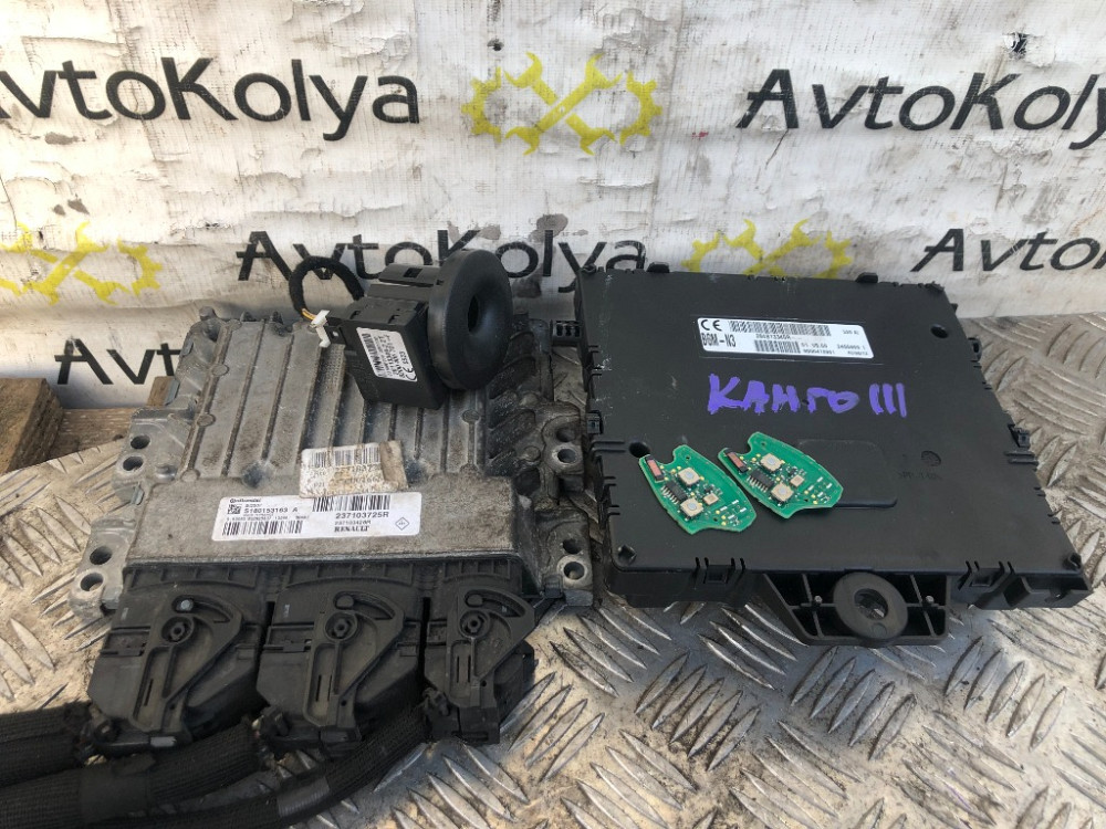 Блок керування двигуном Renault Kangoo 1.5 dci 2008-2016 (237103725R) Ковель - фото 1