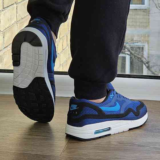 Мужские Кроссовки Nike Air Max 90 Синие Найк Летние Сеточка (размеры: 41,42,43,44,45) Видео Обзор Днепр