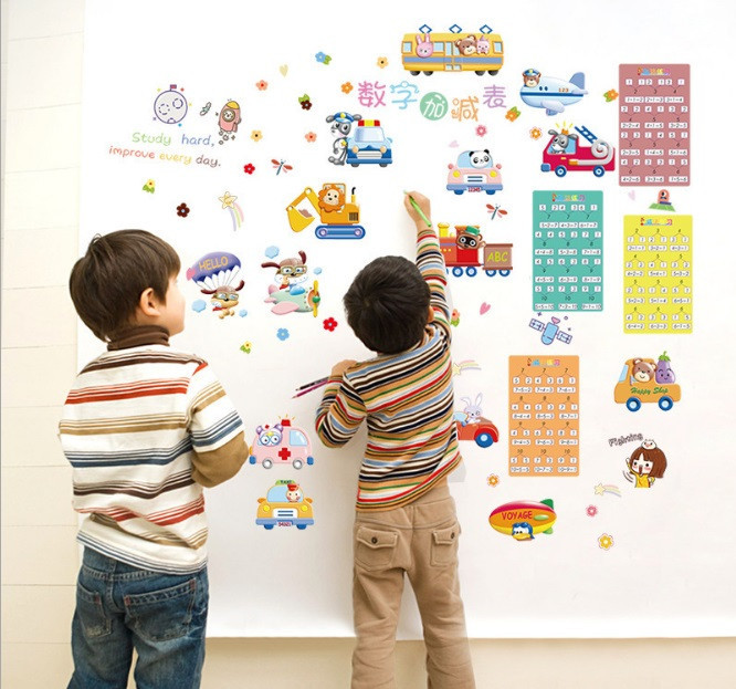 Наклейка декоративна дитяча Транспорт Київ - фото 3