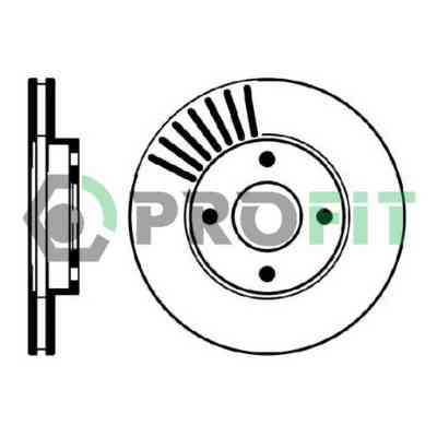 Тормозной диск Profit 5010-0364 Винница