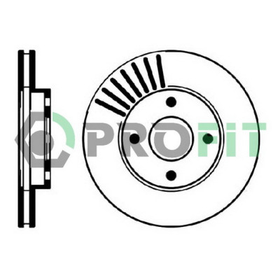 Тормозной диск Profit 5010-0364 Винница - изображение 1