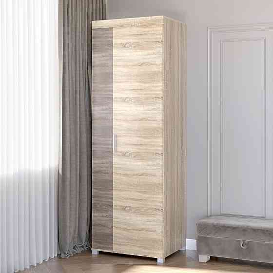 Шкаф распашной Эверест Британия ШП-3 сонома + трюфель (DTM-2304) Львов