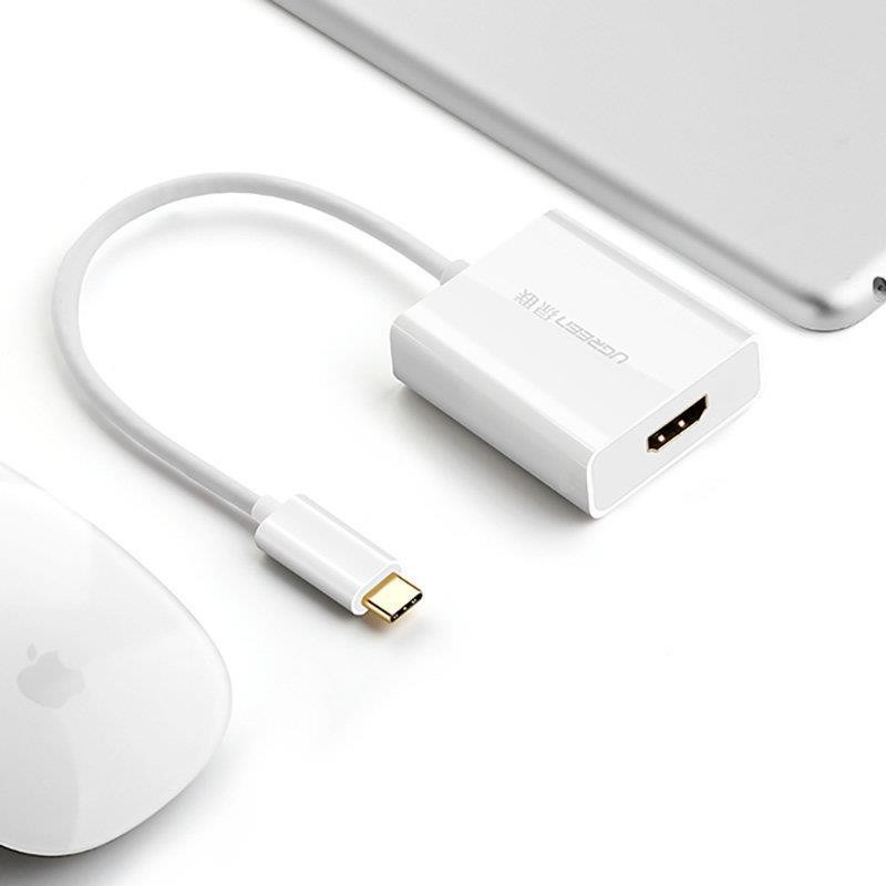 Адаптер Ugreen USB Type-C - HDMI, White (40273) Білий Харків - фото 2