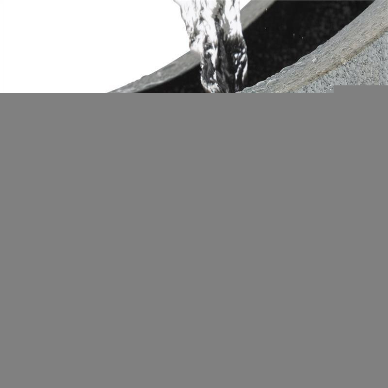 Садовий фонтан 8W Trumpet Flow з оцинкованого металу зі світлодіодами всередині та зовні (Німеччина, читати Рівне - фото 6