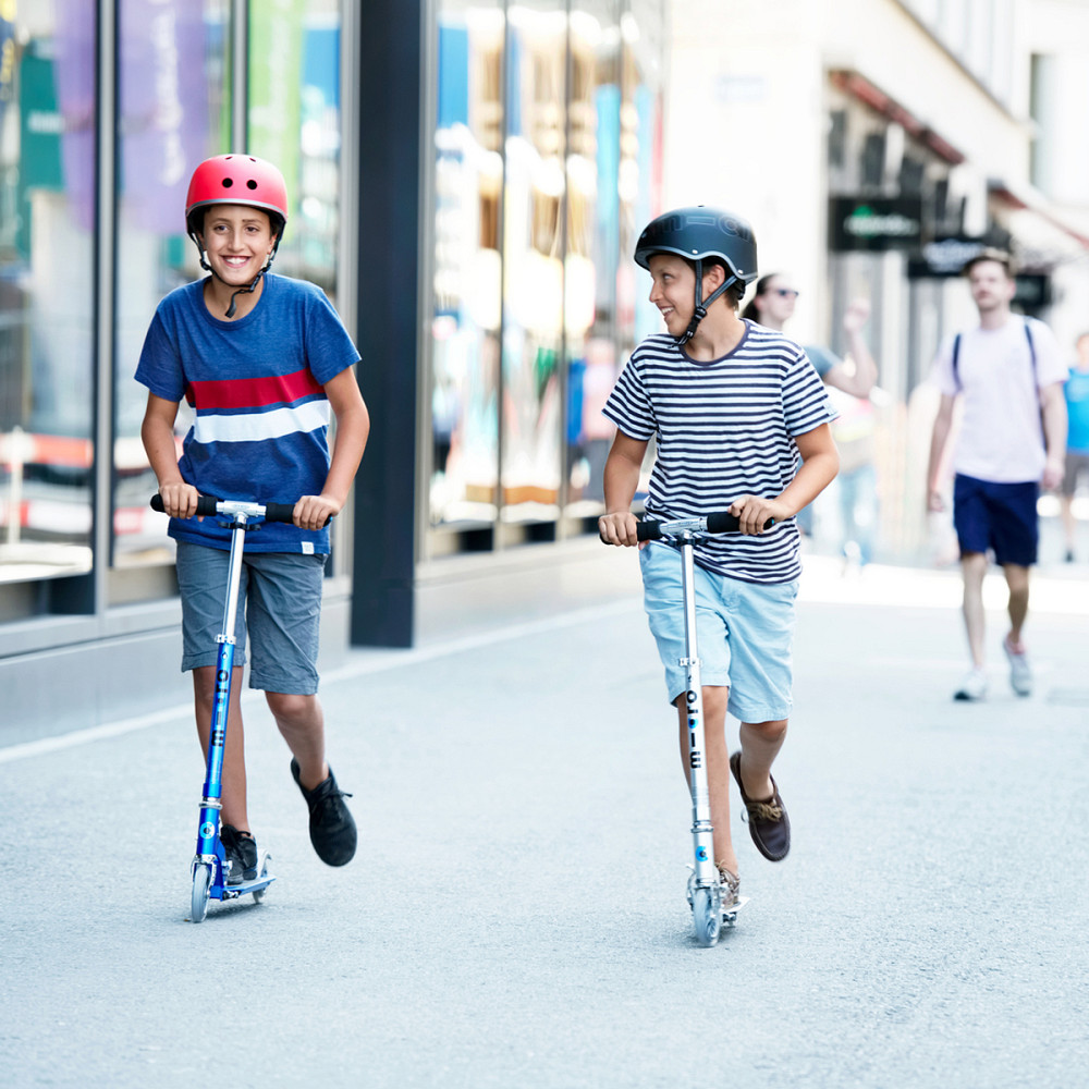 Самокат MICRO серії Sprite – Матовий сріблястий Дніпро - фото 5