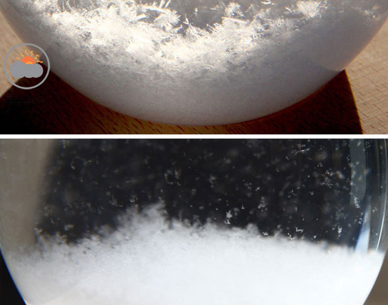 Барометры Штормгласс Глобус Голубая роза большой, Storm glass Кременчуг - изображение 11