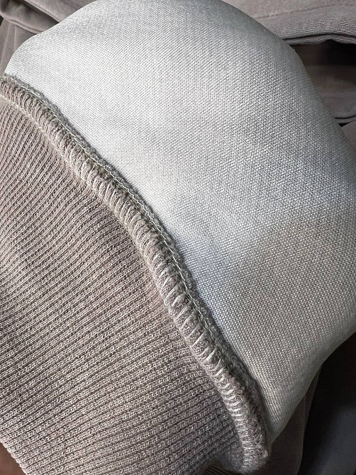 Худі жіноче Joy One 25513 варене тай-дай вишивка попереду оверсайз з капюшоном середня довжина  one  Одеса - фото 9