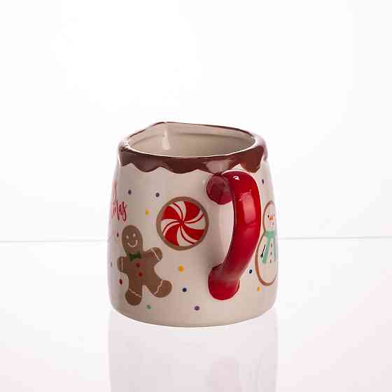 Yiwu Молочник порцеляновий Merry Christmas 350 (мл) CR-1-43 Коломия