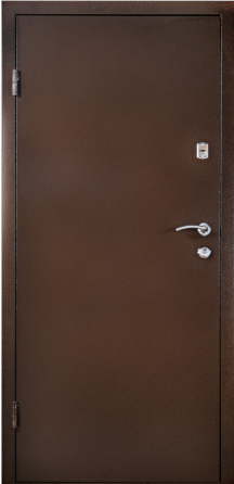 Дверь входная Наши двери Б-18 ОПТИМА Медь антик / ПВХ Дуб золотой 960х2040 мм Киев