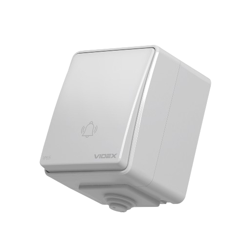 BINERA сірий Клавіша дзвінка зовнішня IP65 Videx Житомир - фото 2
