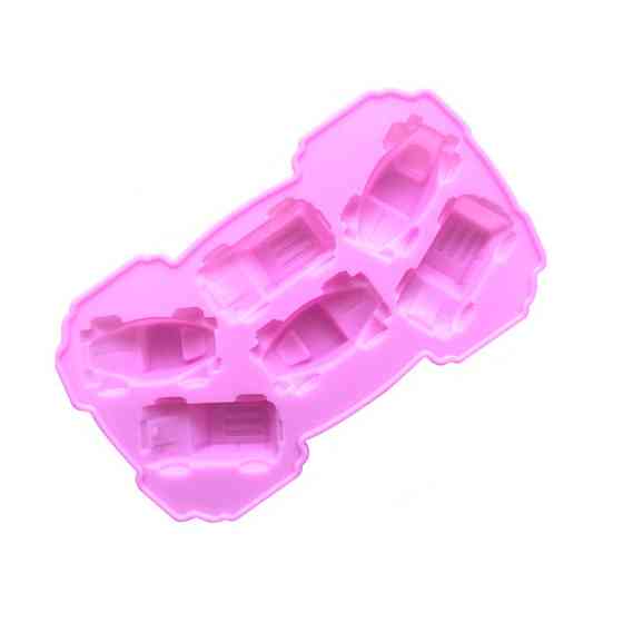 Кондитерский молд Машинки 170 на 100 мм розовый Киев