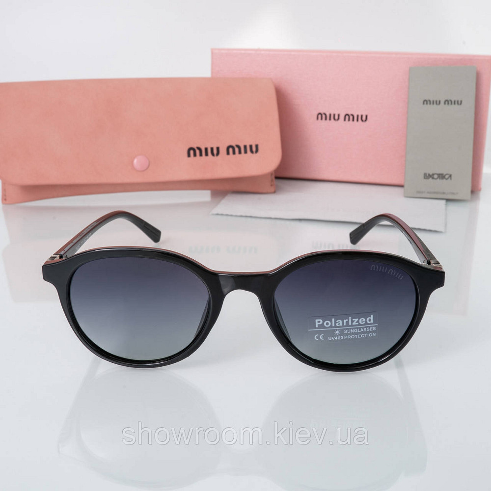 Жіночі окуляри з поляризацією Miu Miu (71005) Київ - фото 2