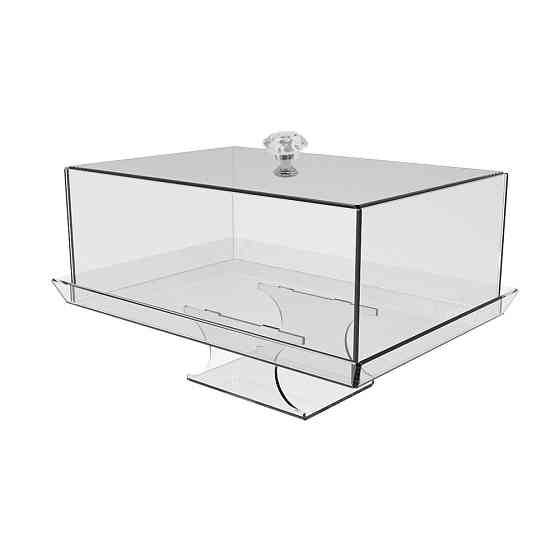 Тарелка для сыра EKOSTAR из акрила 276х196х160 Киев