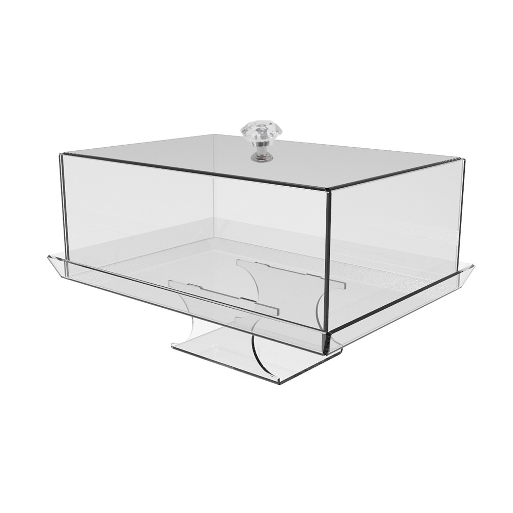 Тарелка для сыра EKOSTAR из акрила 276х196х160 Киев - изображение 1