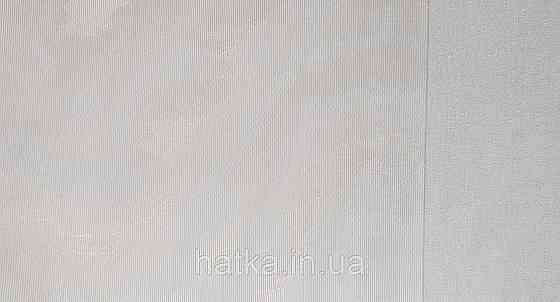 Шпалери вінілові на флізеліні Marburg Lava метрові абстракція хвилі білі зі сріблом Київ