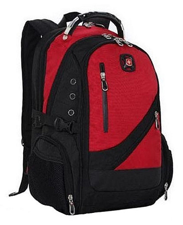 Рюкзак спортивный SWR 558815 15л 38x24x15 черно-красный Киев - изображение 2