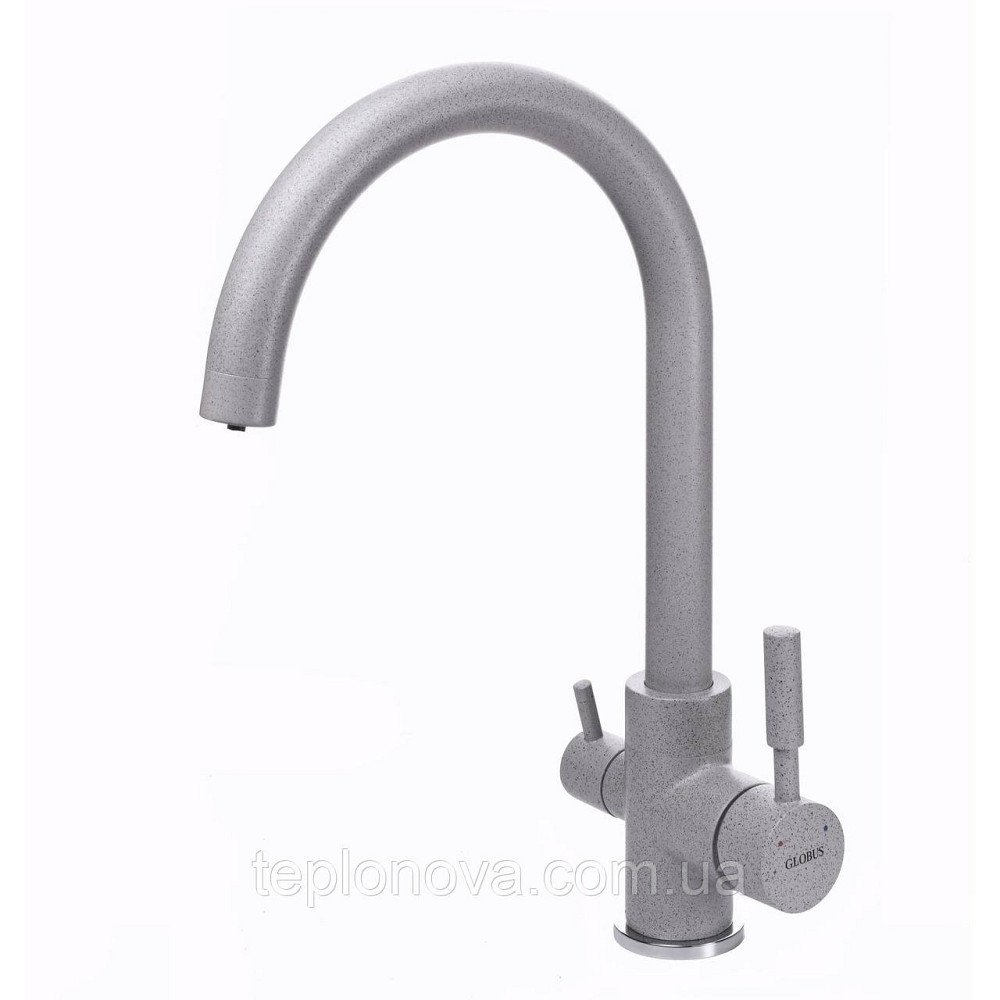 Смеситель для кухни под осмос Globus Lux LAZER GLLR-0333-2-ARENA Черновцы - изображение 1